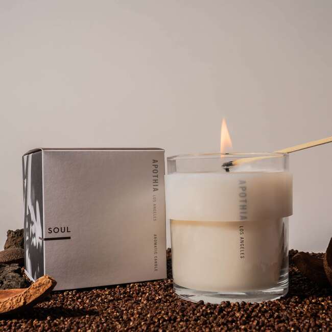 Soul Candle, Mahogany Wood and Bright Ginger - Candles - 4