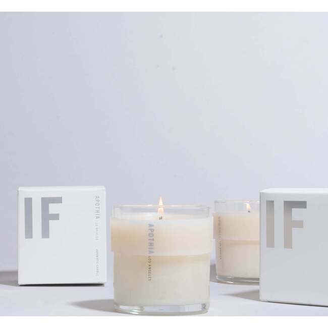 If Candle, Blooming White Flowers and Citrus - Candles - 3