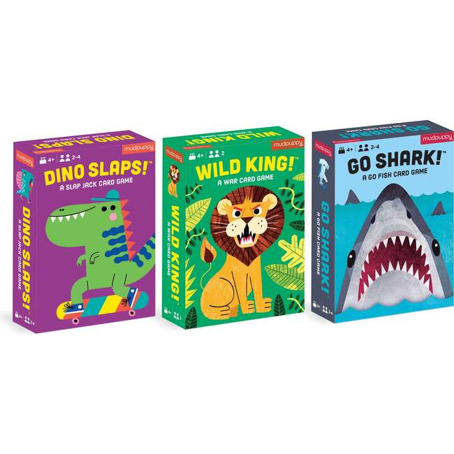 The Ultimate Card Game Set: Go Fish, War & Slapjack, multi - Games - 1
