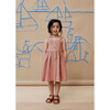 Caroline Linen Pinafore, Tea Rose - Dresses - 2