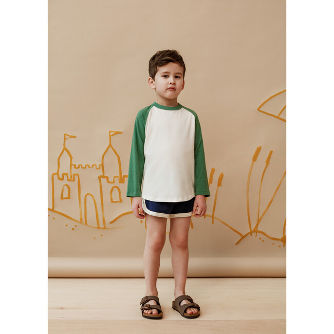 Elie Jersey Baseball Tee, Atlas And Natural - T-Shirts - 2