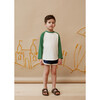 Elie Jersey Baseball Tee, Atlas And Natural - T-Shirts - 2