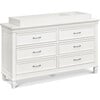 Darlington 6-Drawer Assembled Dresser, Warm White - Dressers - 4