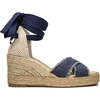 Sandal Espadrille, Navy - Espadrilles - 1 - thumbnail