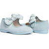 Gingham Bow Mary Janes, Blue - Mary Janes - 2