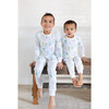 Ice Cream Pajama Set Set, Blue - Pajamas - 3