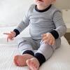 Classic Stripe Pajama Set, Navy - Pajamas - 2