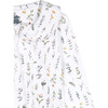 Peter Pan Collar Pajama Footie, Wildflower Print - Footie Pajamas - 2
