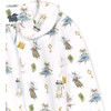Peter Pan Collar Pajama Footie, Fairytale Print - Footie Pajamas - 2