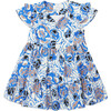 Mini Marisol Notch Neck Print Dress, Marina Multi - Dresses - 1 - thumbnail