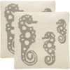 Tropical Oreas Outdoor Pillow, White And Tropical Light Grey (Set Of 2) - Throws - 1 - thumbnail