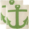 Ahoy Outdoor Pillow, Sunshine Green (Set Of 2) - Throws - 1 - thumbnail