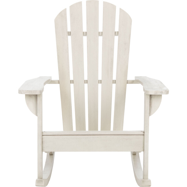 Brizio Adirondack Rocking Chair, White