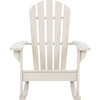 Brizio Adirondack Rocking Chair, White - Accent Seating - 1 - thumbnail