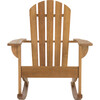 Brizio Adirondack Rocking Chair, Natural - Accent Seating - 1 - thumbnail