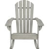 Brizio Adirondack Rocking Chair, Grey - Accent Seating - 1 - thumbnail