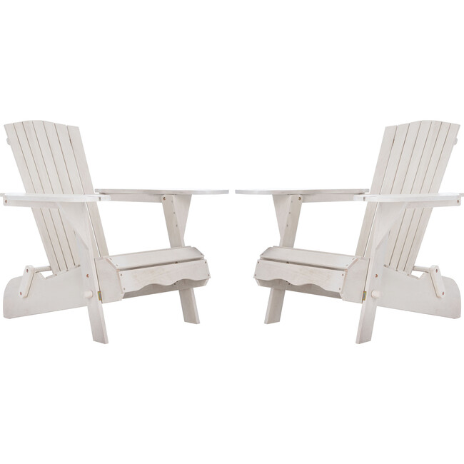Breetel Adirondack Chairs, White (Set Of 2)