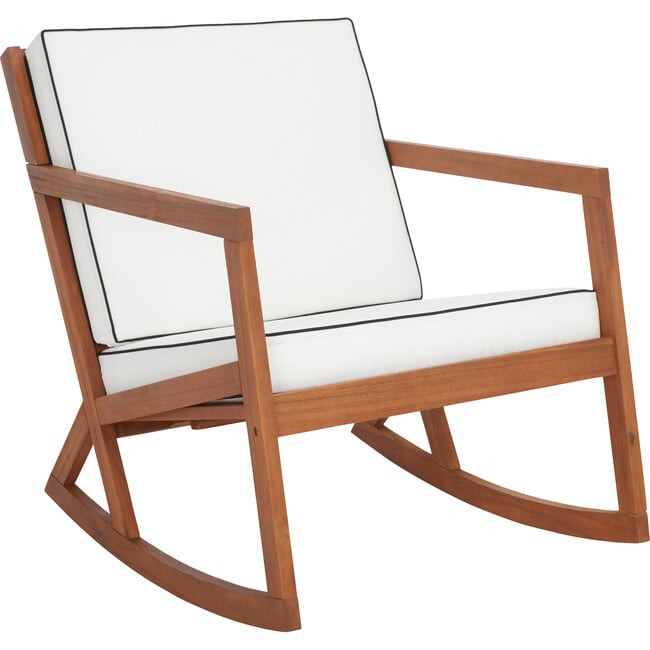 Vernon Rocking Chair, Natural And Beige - Accent Seating - 2