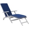 Palmdale Lounge Chair, Grey And Navy - Accent Seating - 2