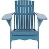 Mopani Adirondack Wood Chair, Teal - Accent Seating - 1 - thumbnail