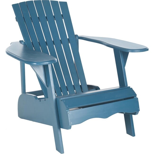 Mopani Adirondack Wood Chair, Teal - Accent Seating - 2