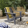 Lanty Adirondack Chair, Dark Slate Gray - Accent Seating - 4