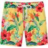 Tropicana Drawstring Board Shorts, Lei - Shorts - 1 - thumbnail