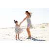 Women's Elsie Ruffle Sleeve Dress, Sunburst Dandelion - Dresses - 2