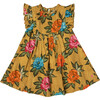 Girls Brayden Dress, Hawaiian Floral - Dresses - 1 - thumbnail