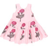 Girls Eloise Dress, Blush Marigold - Dresses - 1 - thumbnail