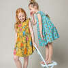 Girls Brayden Dress, Hawaiian Floral - Dresses - 2