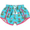 Girls Millie Short, Blue Cornflower - Shorts - 1 - thumbnail