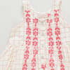 Girls Laura Dress, Pink Tattersall - Dresses - 2