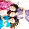 Girls Lame Laurie Dress, Dusty Purple Lame - Dresses - 2