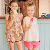 Girls Millie Short, Multi Ditsy Floral - Shorts - 2 - thumbnail