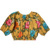 Girls Dylan Top, Hawaiian Floral - Shirts - 3