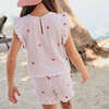 Girls Roey 2-Piece Set, Pink Chickens - Mixed Apparel Set - 3