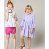 Girls Ava Bella Dress, Lavender Oranges - Dresses - 3