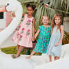 Girls Eloise Dress, Blush Marigold - Dresses - 4
