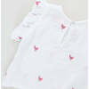 Girls Roey 2-Piece Set, Pink Chickens - Mixed Apparel Set - 4 - thumbnail