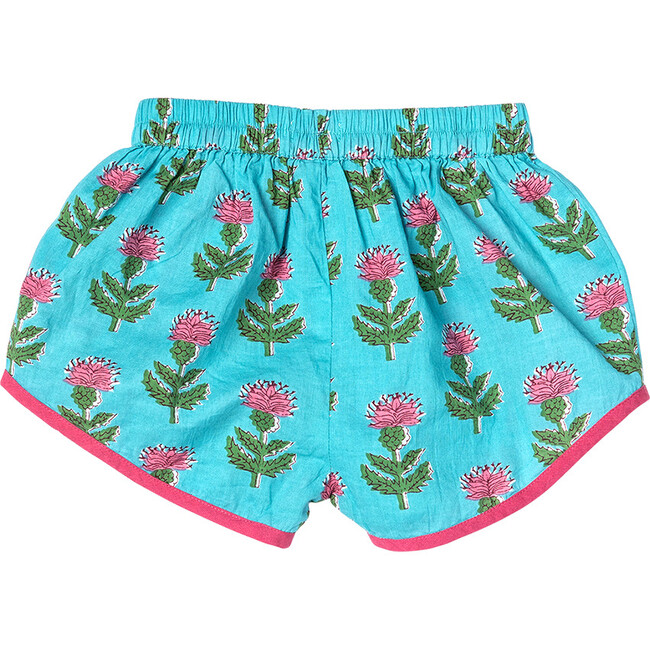 Girls Millie Short, Blue Cornflower - Shorts - 4