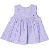 Girls Jade Top, Lavender Oranges - Shirts - 4