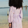 Girls Ava Bella Dress, Lavender Oranges - Dresses - 6