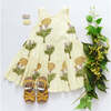 Girls Eloise Dress, Yellow Marigold - Dresses - 6