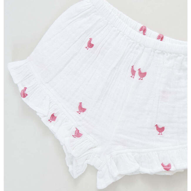 Girls Roey 2-Piece Set, Pink Chickens - Mixed Apparel Set - 7