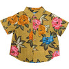 Boys Jack Shirt, Hawaiian Floral - Shirts - 1 - thumbnail