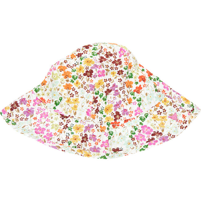 Baby Girls Sun Hat, Multi Ditsy Floral