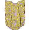 Baby Girls Katniss Bubble, Lavender Stem Floral - Onesies - 1 - thumbnail