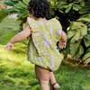 Baby Girls Katniss Bubble, Lavender Stem Floral - Onesies - 3