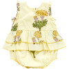 Baby Girls Heidi Bubble, Yellow Marigold - Onesies - 1 - thumbnail